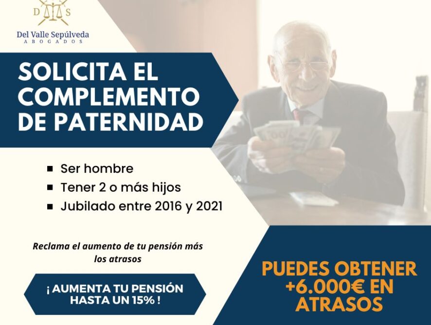RECLAMA TU COMPLEMENTO DE PATERNIDAD